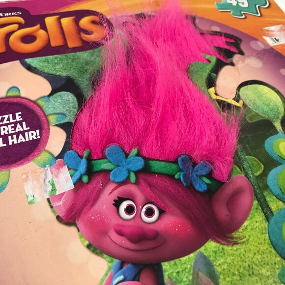 Trolls Troll Hair Floor Puzzle Kids - Picture 4 of 6